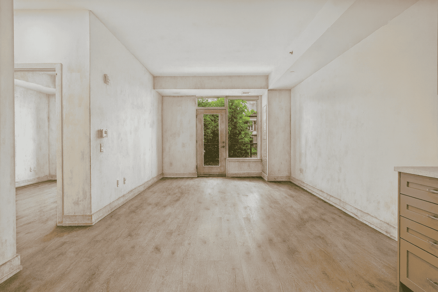 Before move-out cleaning